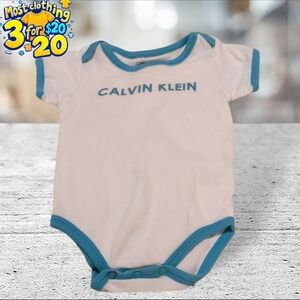 Calvin Klein onesie size 6-9 months